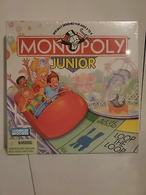 New Monopoly Jr Junior Vtg 1996 Board Game Parker Brothers Hasbro 00441 • $29.99