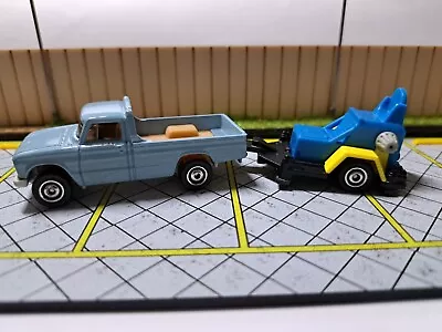 Matchbox Nissan Junior Plus Speed Trapper Mobile Police Radar Trailer • $20