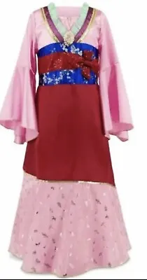 Disney Store Mulan Deluxe Girl's Costume Dress Up Halloween Size 3 NWT Pretend • $34.99