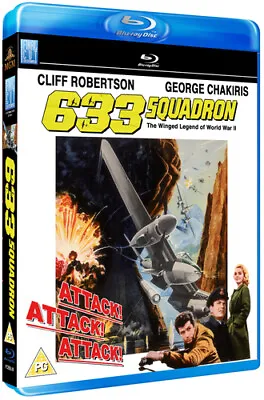 633 Squadron Blu-ray (2019) George Chakiris Grauman (DIR) Cert PG ***NEW*** • £11.98