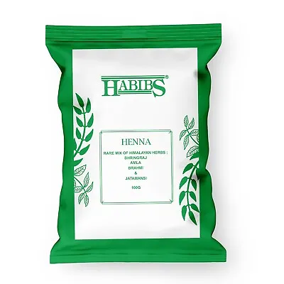 Heena Hair Color Organic Powder Natural Herbal Medicine 100 G For Oily Hair • $14.72