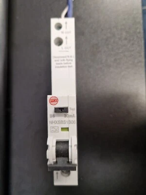 Wylex B6 RCBO NHXSBS1B06 6A • £12.49
