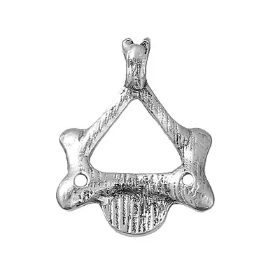 Sexy Sparkles Medical Anatomical 3D Human Cervical Vertebra Charm Pendant For Ne • $9.99