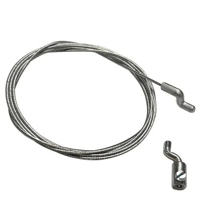 Lawnmower Inner Throttle Clutch Cable With Z S End Wire Stop Repair Kit Barrel • £10.74