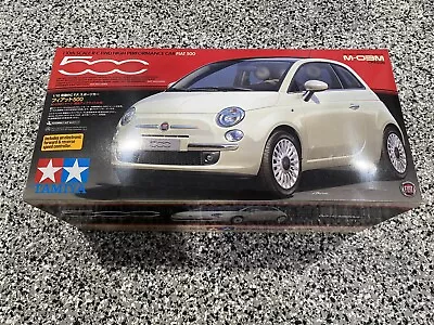 New Tamiya 1/10 RC Fiat 500 FWD M03M Chassis 58427 Mostly Assembled • $84