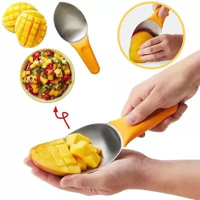 Mango Slicer Separator Stainless Steel  Mango Flesh Separator Cutter UK • £6.99