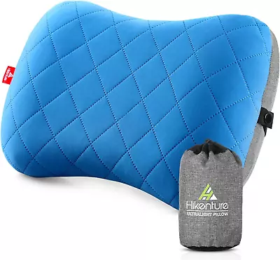 Camping Pillow With Removable Cover - Ultralight Inflatable Pillow For HikingBa • $47.95