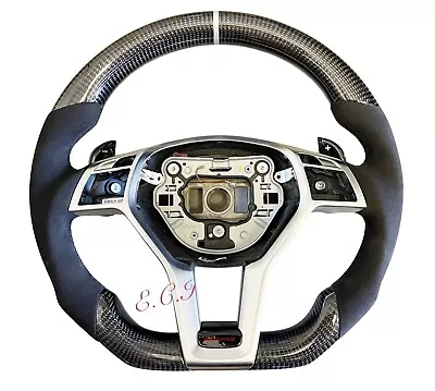 Genuine Mercedes Glk C63 Sl63 Cla Slk55 E63 Cls63 Carbon Fiber Steering Wheel  • $1199.98