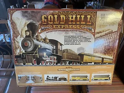 Bachmann -Big Haulers -G Scale -Gold Hill Express Electric Train Set-tested • $300