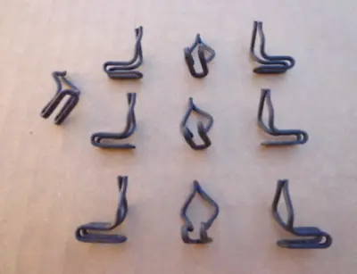 10 NOS TRIM PANEL FASTENERS! FITS: 1960-1970's FORDS - MUSTANG BRONCO TORINO ETC • $8.95