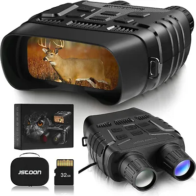 Night Vision Goggles - Binoculars Digital IR 100% Dark HD 960p 300m/984ft • $169.99