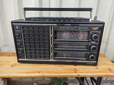 Grundig Satellit 2100 Multiband Receiver/Radio/ WORKING - Made In Germany • £189.99