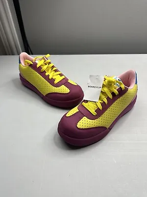 New! BBC Ice Cream Board Flip Shoes Yellow/ Purple/ Blue/ Pink Size 6 • $415