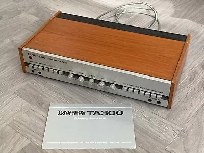 Vintage Tandberg TA 300 Stereo Amplifier Needs Attention • £75