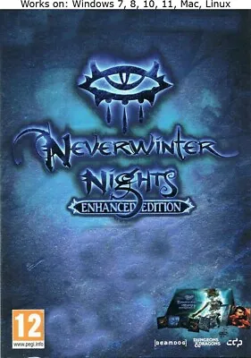 Neverwinter Nights Enhanced + Diamond Edition PC Mac Game Windows 7 8 10 11 • $35