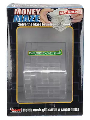 2010 MAGNIF Money Maze Gift Box Puzzle Bank Holds Cash Gift Cards Jewelry & More • $21.95