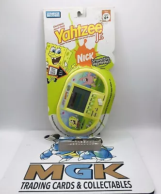 SEALED HASBRO Spongebob Yahtzee 2005 Electroic Game-Toy Handheld Parker Brothe￼r • $99