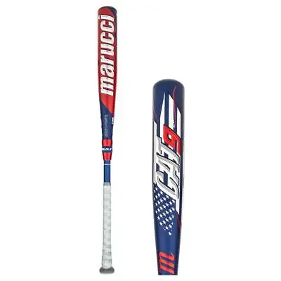 New Marucci CAT9 Connect Pastime BBCOR Baseball Bat Red/White/Blue • $198.99