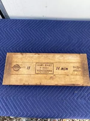 Vintage Antique KARL HART Wood Cigar Form Mold No. 39301 SCHWEIZINGEN • $42.95