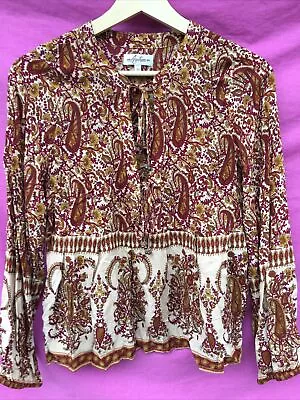 $23 • Buy ARNHEM Boho Top Size 10 EUC!