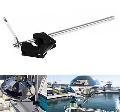 A10-080 Marine Kettle BBQ Mount Bracket For Angle 7/8  Or 1  Standard Round Rail • $47.98