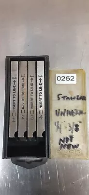 Ridgid 47780 Universal 1/4 -3/8  Stainless Npt Hs Rh Die Set New         252 • $29.95