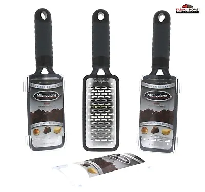 (3) Microplane Medium Grater Black ~ New • $43.95