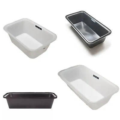 Plasterers Mortar Mixing Bath. Plastic 120 L 165 L Feed Container Tub Bucket • £92.99