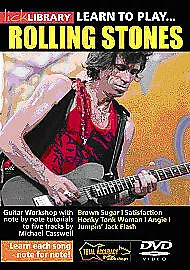 Lick Library - Learn To Play The Rolling Stones (DVD 2007) • £5