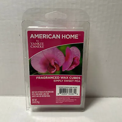 Yankee Candle American Home Simply Sweet Pea Wax Tart Melts  • £8.26