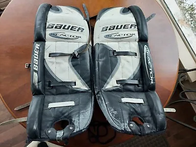 $179.30 • Buy Bauer Reactor GP1000S Senior Size 32 /81CM Ice Hockey Goalie Leg Pads 