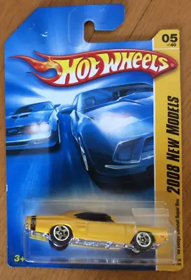 1969 Dodge Coronet Super Bee 2008new Models~nice Yellow Car!! • $3.75