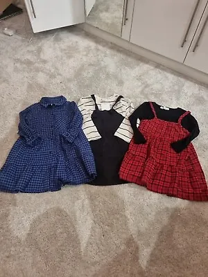 Zara Baby Girl 3 Dresses Size 4-5 Years Old • £20