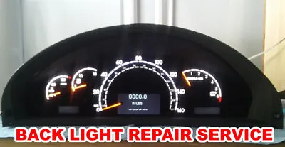 Mercedes W220 Instrument Cluster Back Light REPAIR SERVICE S55 S500 S430 S320 • $195