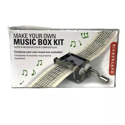 Kikkerland DIY Compose Make Your Own Music Box Kit • $15