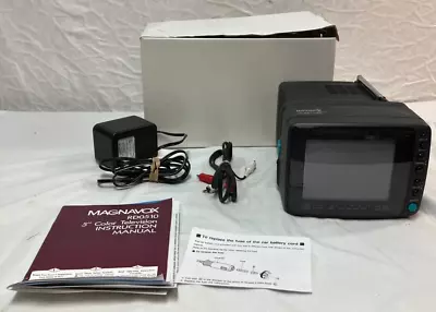 Magnavox 5  Color Portable TV  RD0510 C103 With Power Cord Tested! • $65