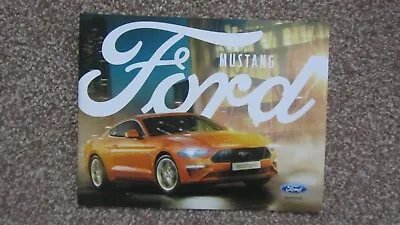 Ford Mustang Fastback And Convertible 2017 Brochure • £4.99