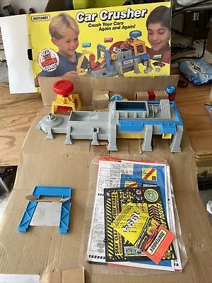 Vintage Matchbox Car Crusher Play Set 1993 New • $75