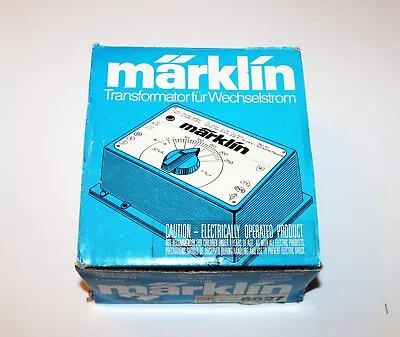 Marklin Transformator Fur Wechselstrom -  120V - 60Hz - 30VA - 6627 • $35