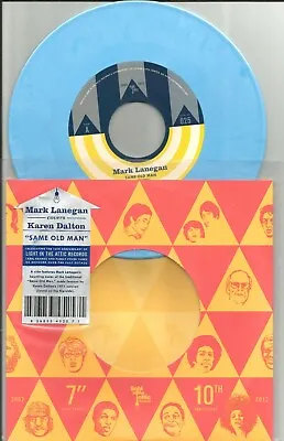 Screaming Trees MARK LANEGAN & KAREN DALTON Same Old UNRELEASE BLUE 7 INCH Vinyl • $49.99