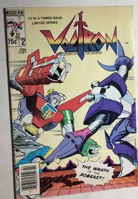 VOLTRON #2 (1986) Modern Comics G/VG • $12.99