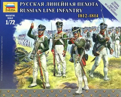 1/72 RUSSIAN LINE Infantry Soldiers - Zvezda 6808 • £9.81