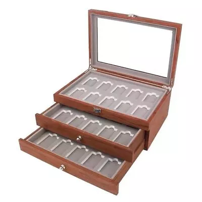 30 Slot Display Box For Zippo Lighters Display And Collection • $177.11