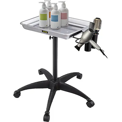 VEVOR Mayo Stand Mobile Rolling Cart Salon Trolley Medical W/ Removable Tray • $52.99