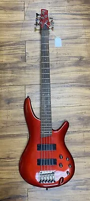 Ibanez SR305ERBM SR Series 5-String Electric Bass Guitar In Red W Bag • $300