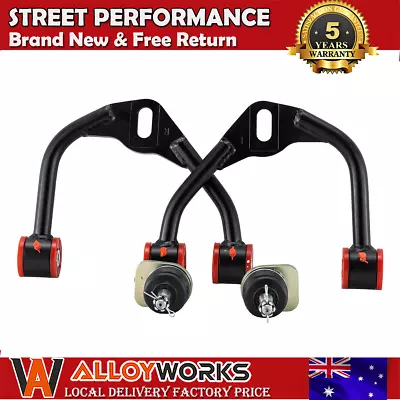 ADJUSTABLE UPPER CONTROL ARMS For NISSAN NAVARA D40 D23 NP300 R51 X-CLASS AU • $229