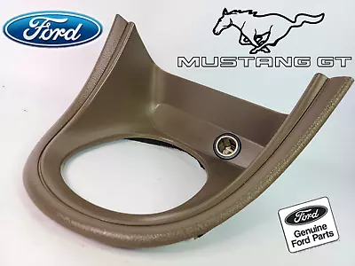 01-04 Ford Mustang Automatic Shifter Bezel Trim Dark Parchment OEM • $59.95