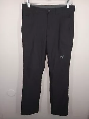 Eddie Bauer First Ascent Stretch Hiking Pants Womens Size 6 Black 30 Inseam  • $23.95