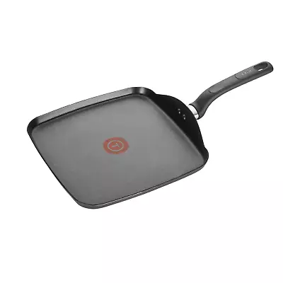 T-fal Easy Care Nonstick Cookware Griddle 11 Inch Grey Unique Heat Indicator • $14.09