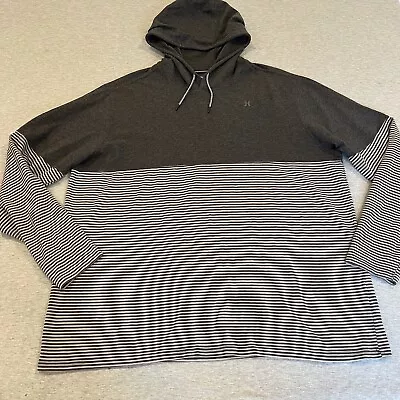 Hurley X Nike Dri-Fit Mens DF Recess Hoodie Pullover Thin Shirt Size XXL • $24.95